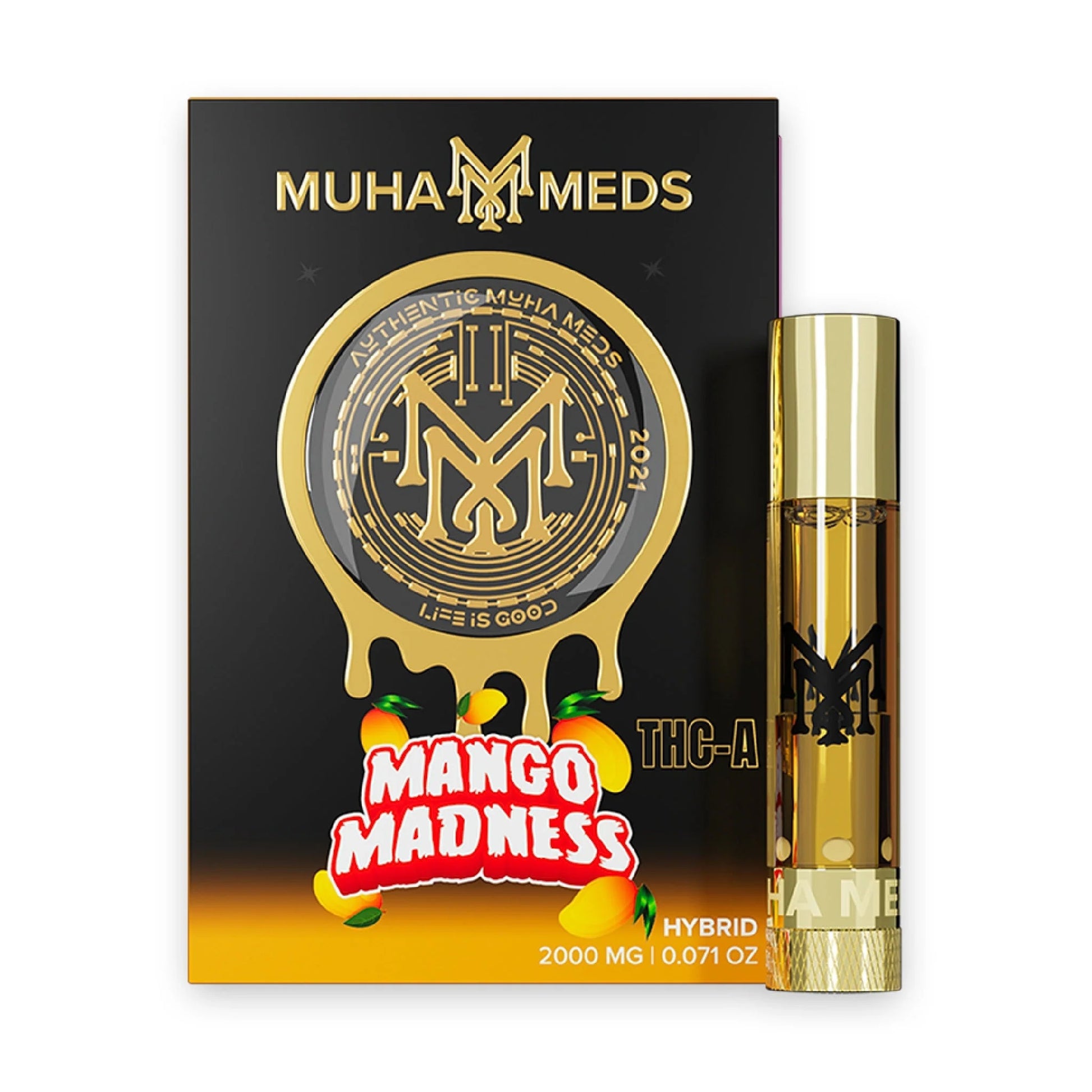 Muha Meds THC-A Device - 2000mg Mango Madness (H) / 1 Pack