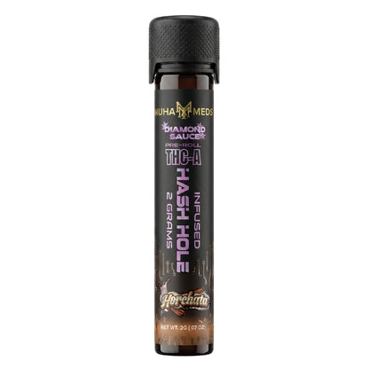 Muha Meds THC-A Diamond Sauce Infused Hash Hole - 2g Horchata (I)