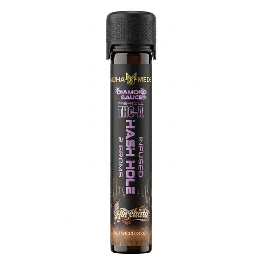 Muha Meds THC-A Diamond Sauce Infused Hash Hole - 2g Horchata (I)