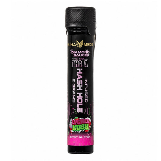 Muha Meds THC-A Diamond Sauce Infused Hash Hole - 2g Lychee Kush (H)