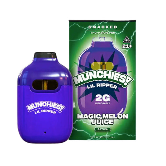 Munchies Lil Ripper Smacked THC-P Vaporizer - 2000mg Magic Melon Juice (S)