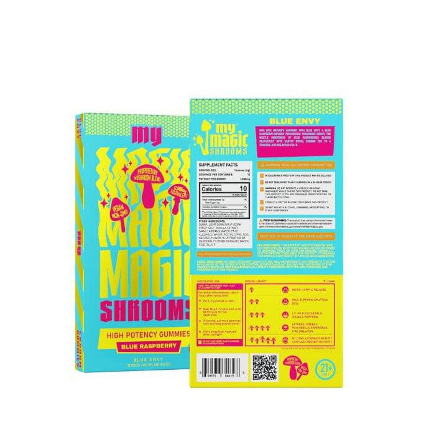 My Magic Shroom Blue Envy Gummies - 1200mg