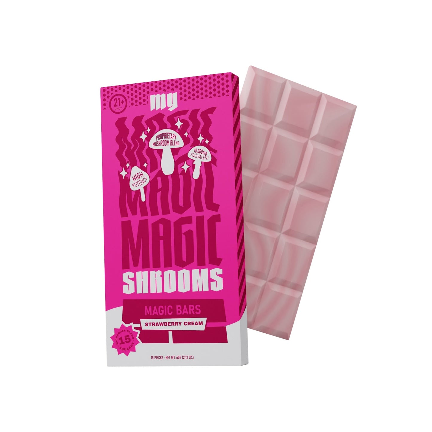 shroom bar vape My Magic Shroom Strawberry Cream Bar shroom bar vape My Magic Shroom Strawberry Cream Bar