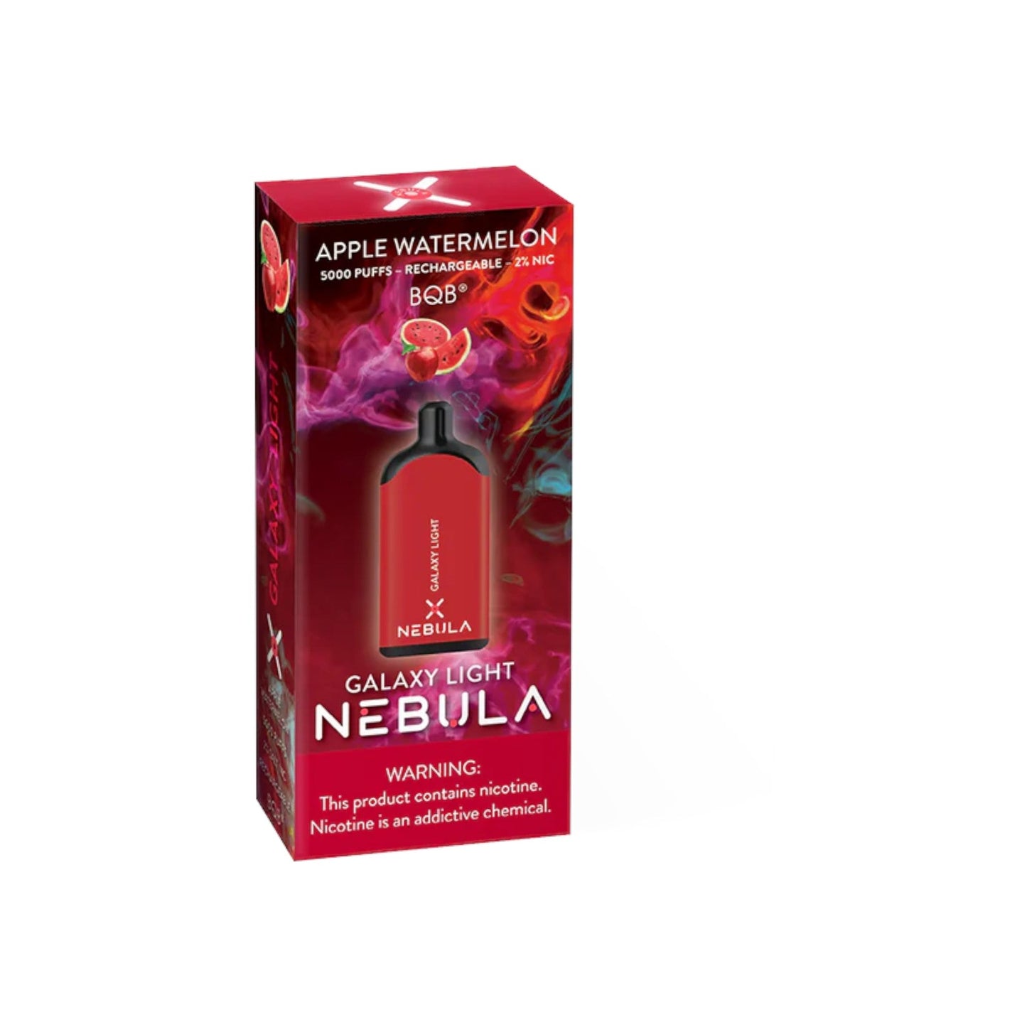 Nebula Galaxy Light Apple Watermelon Nic Vape - 2%