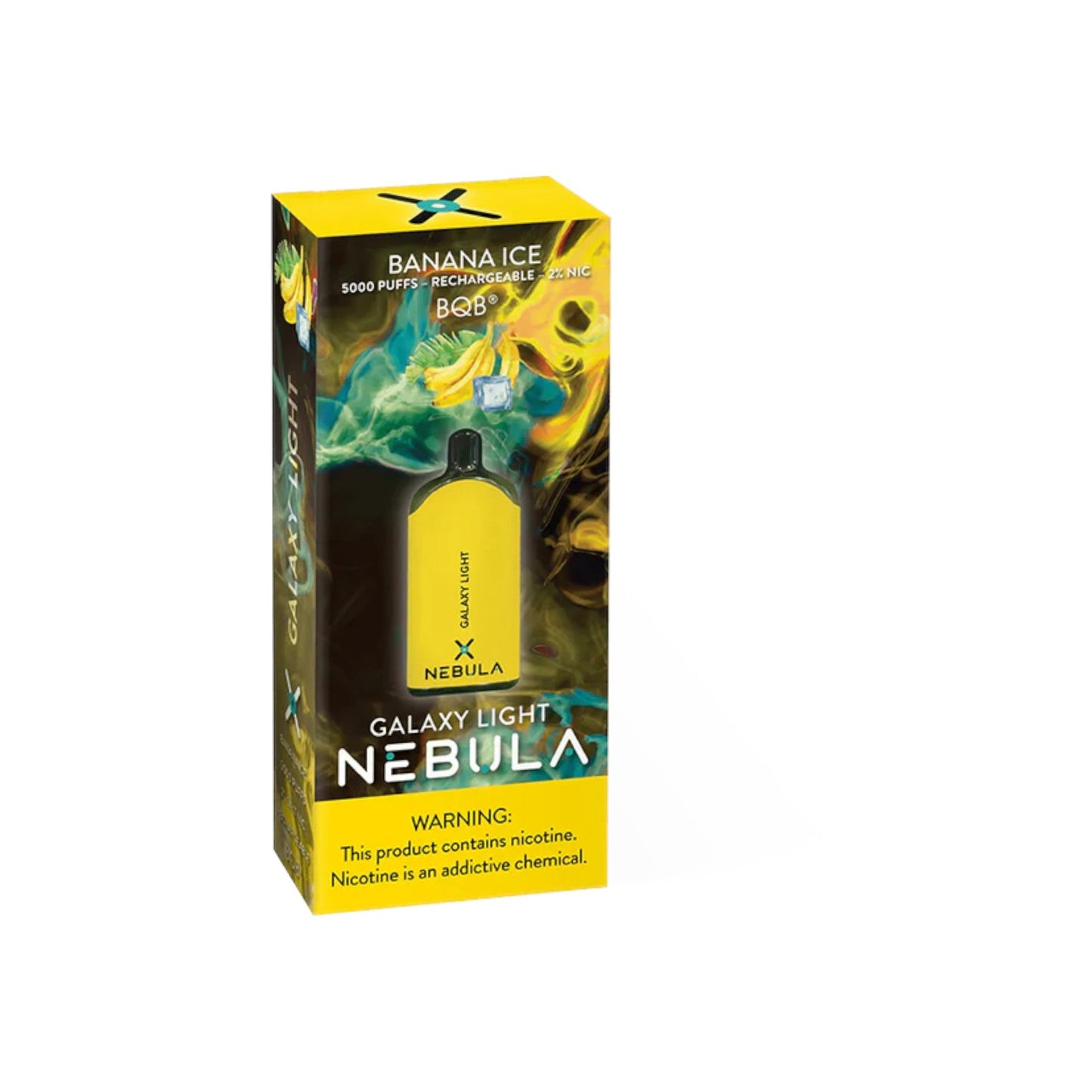 Nebula Galaxy Light Banana Ice Nic Vape - 2%