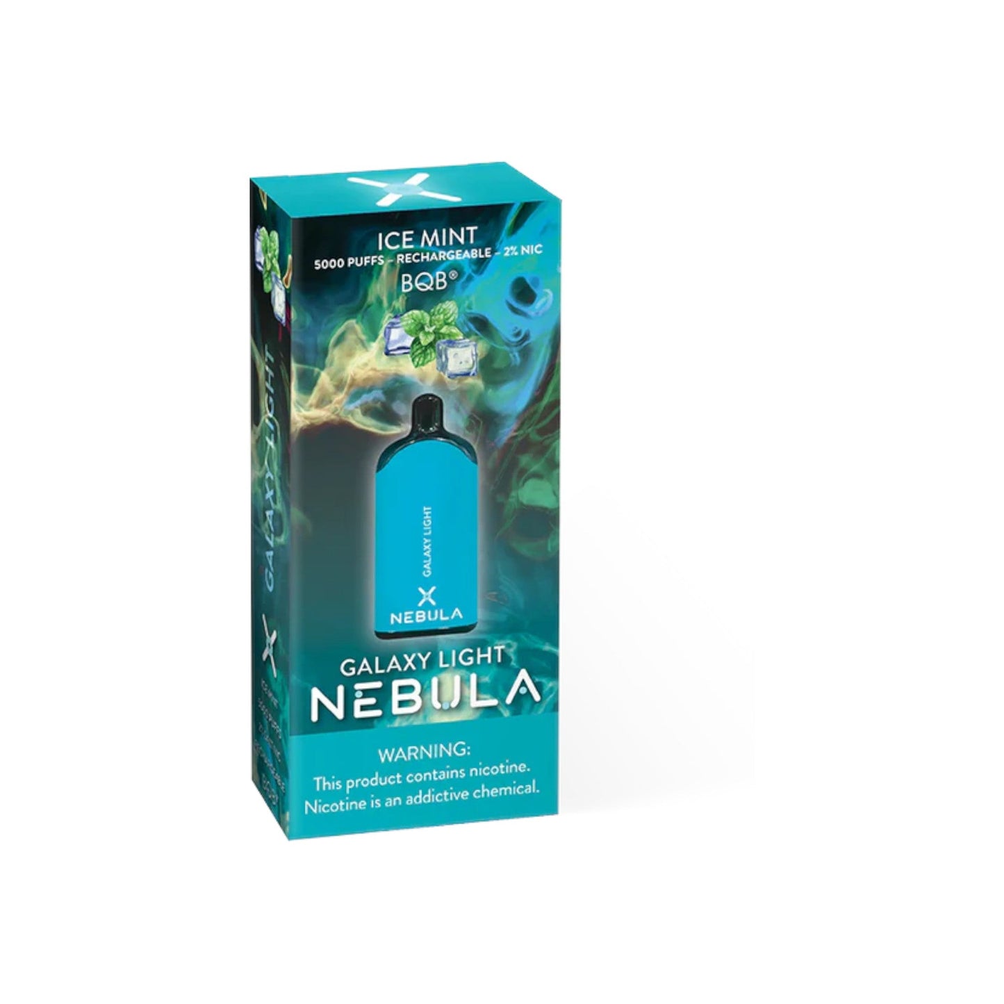 Nebula Galaxy Light Ice Mint Nic Vape - 2%