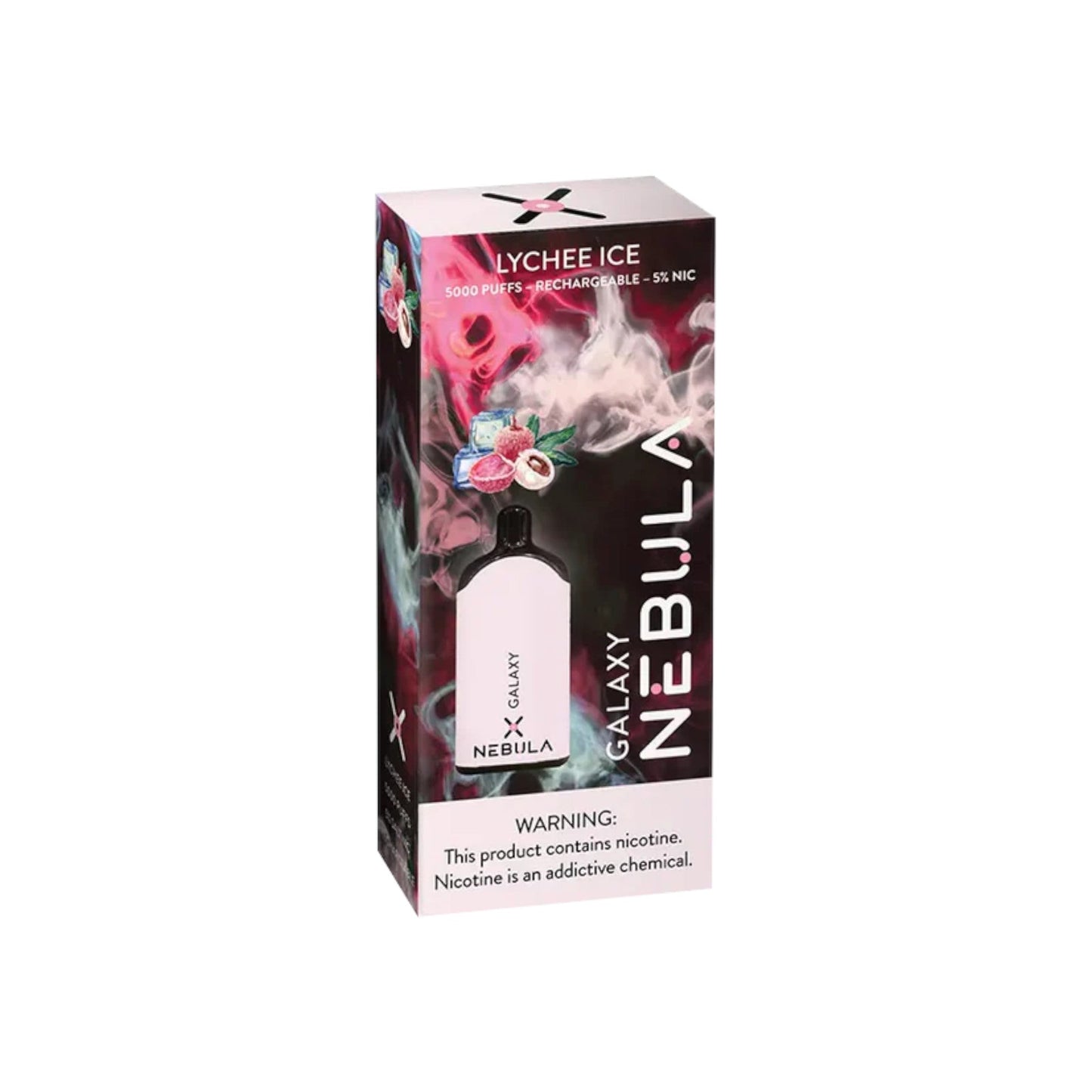 Nebula Galaxy Lychee Ice Nic Vape - 5%