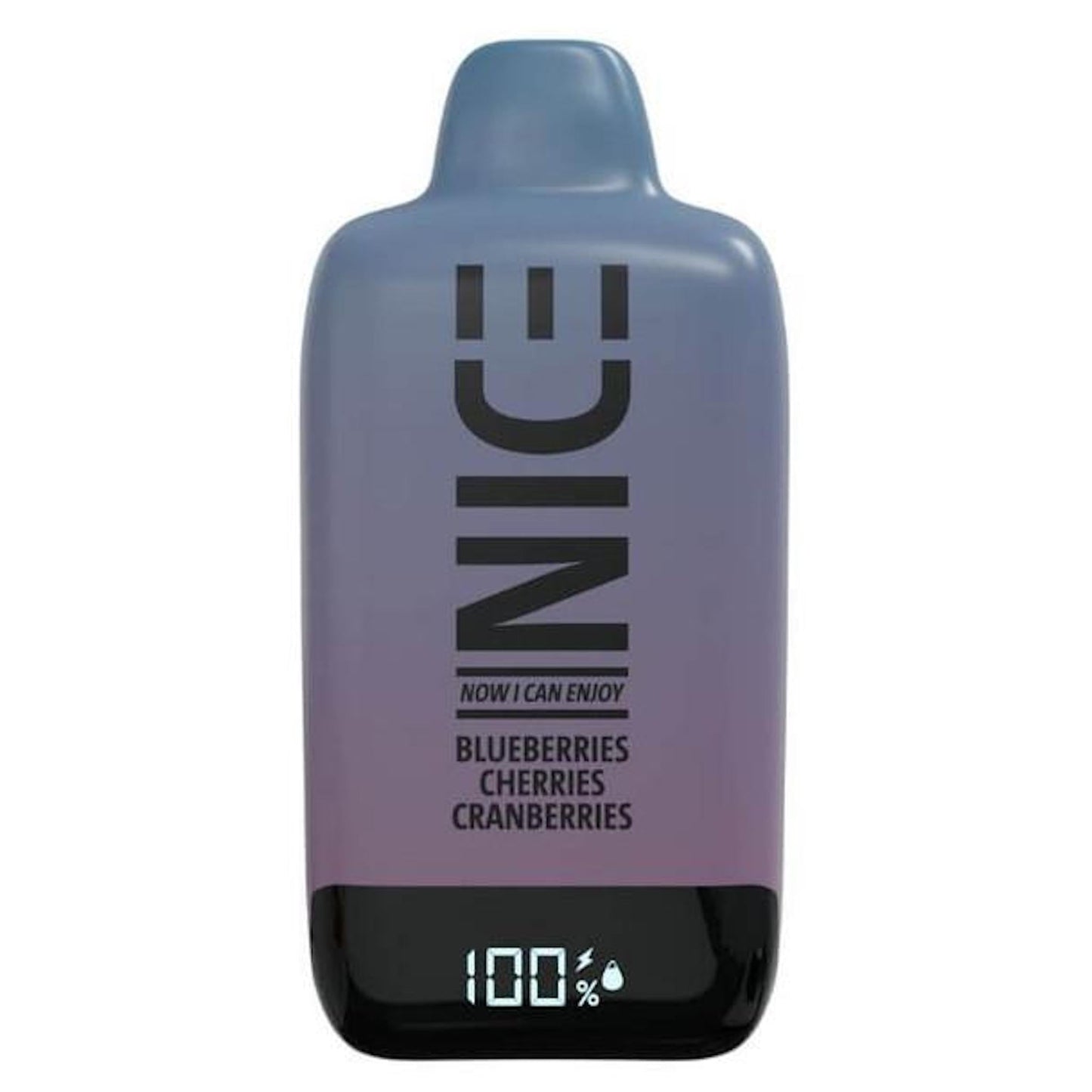 Nice 9000 Puff Blueberries Cherries Cranbierries Nic Vape - 5%