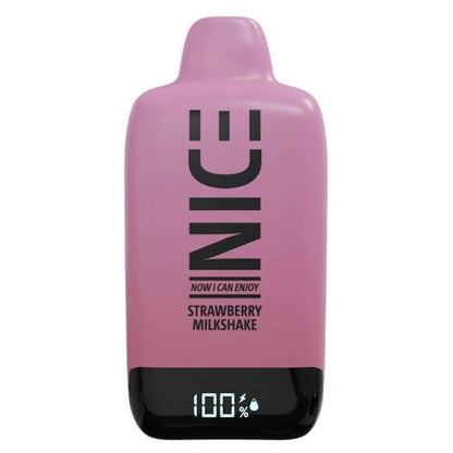 Nice 9000 Puff Strawberry Milkshake Nic Vape - 5%