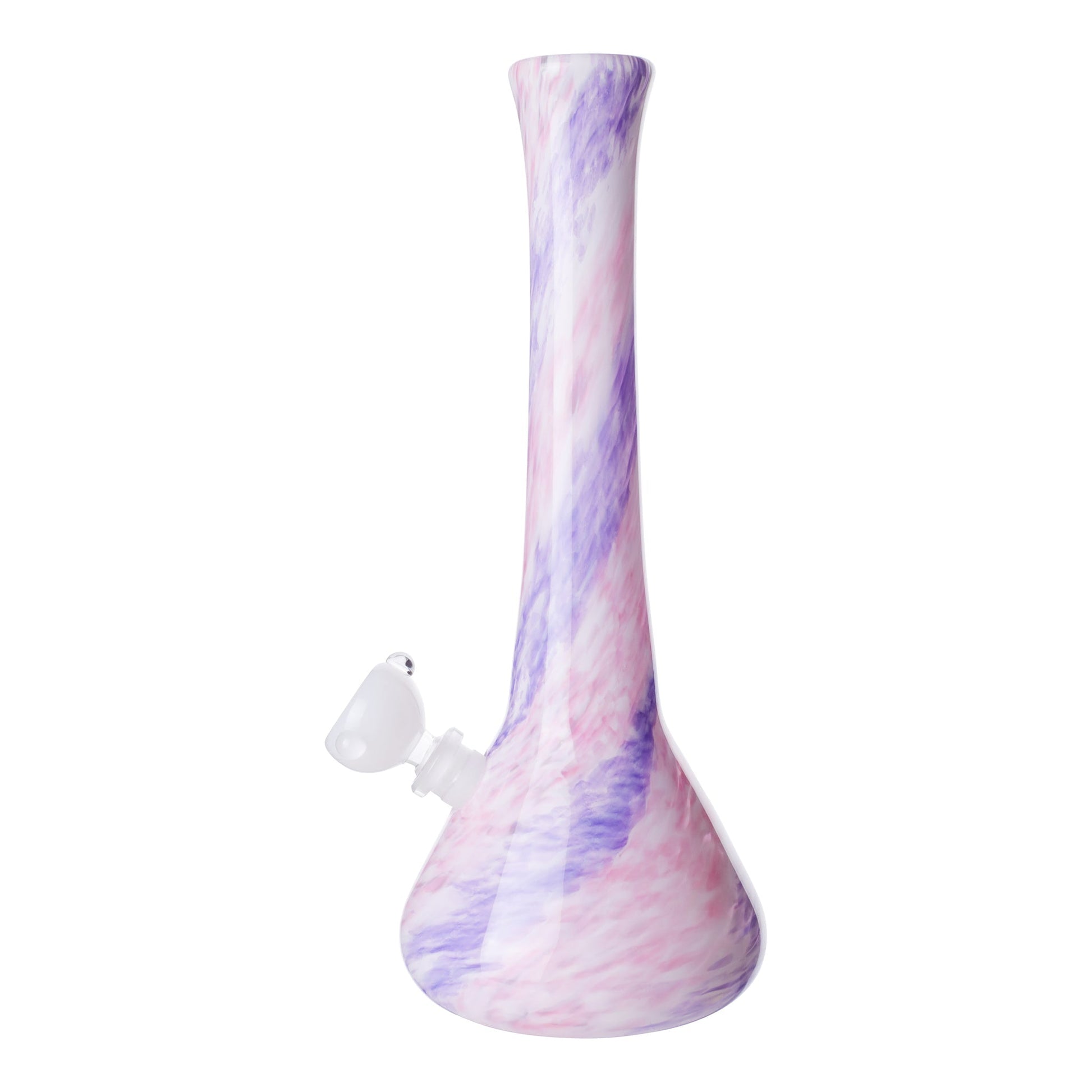 Noble Glass Swirling Beaker Bong - 12in