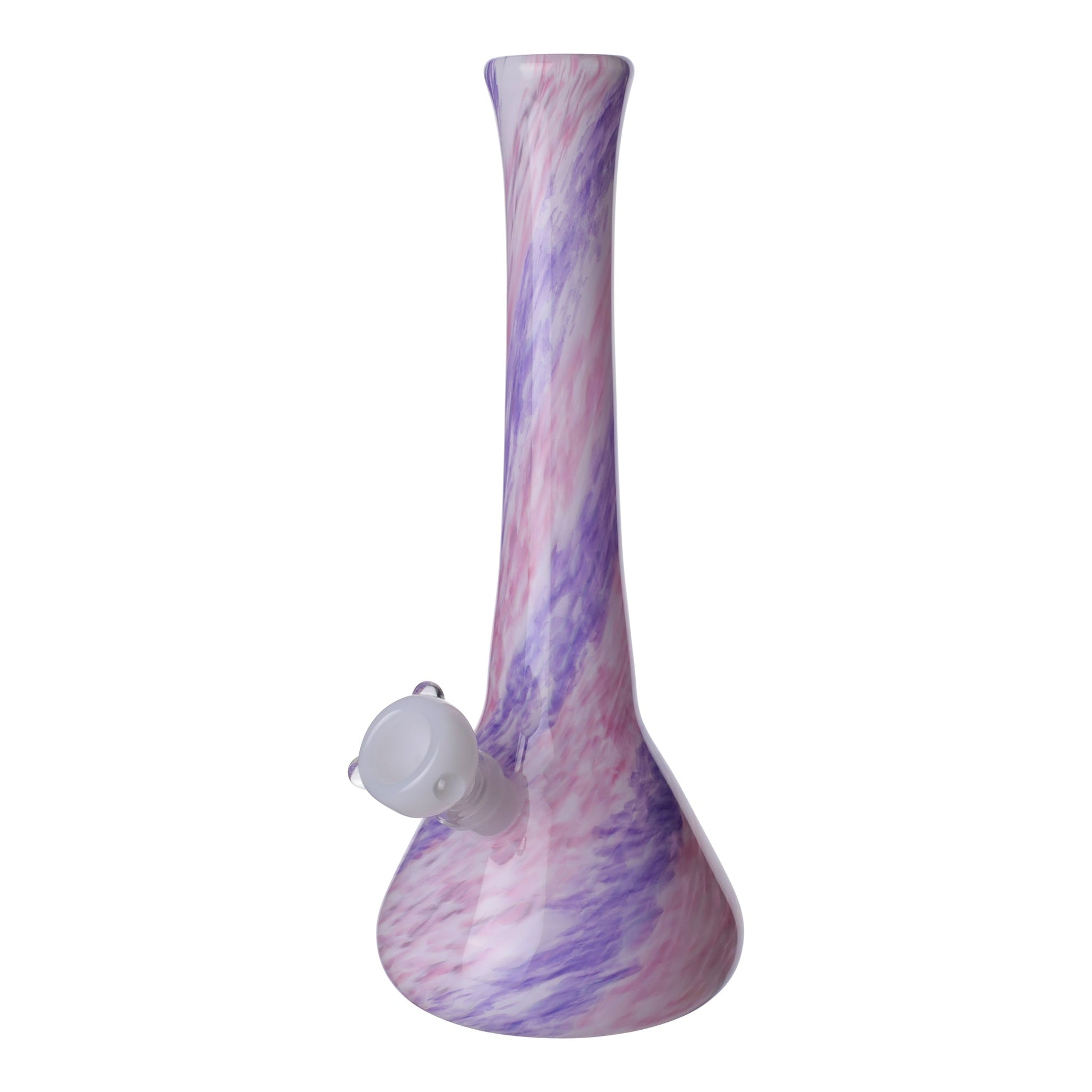 Noble Glass Swirling Beaker Bong - 12in