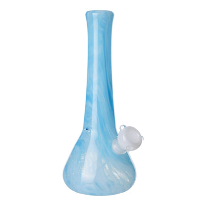 Noble Glass Swirling Beaker Bong - 12in