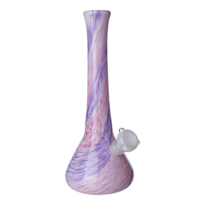 Noble Glass Swirling Beaker Bong - 12in