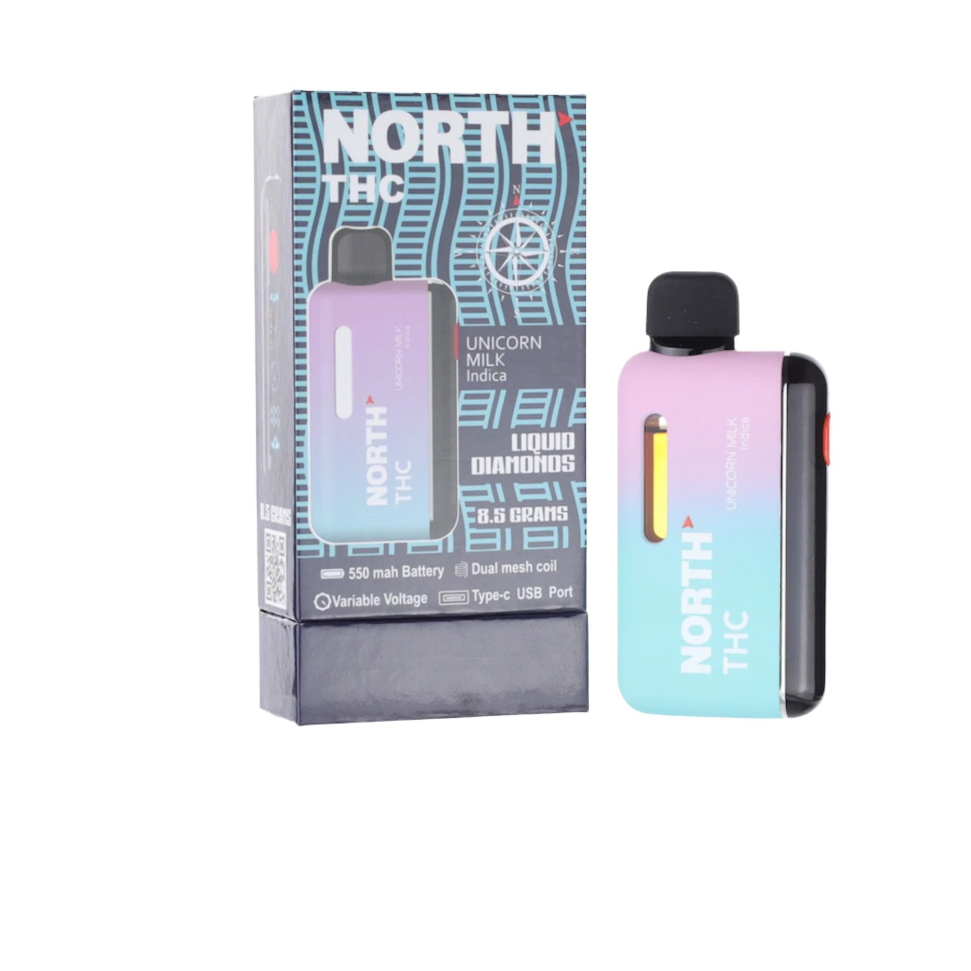 North THC Liquid Diamonds Vaporizer - 8500mg