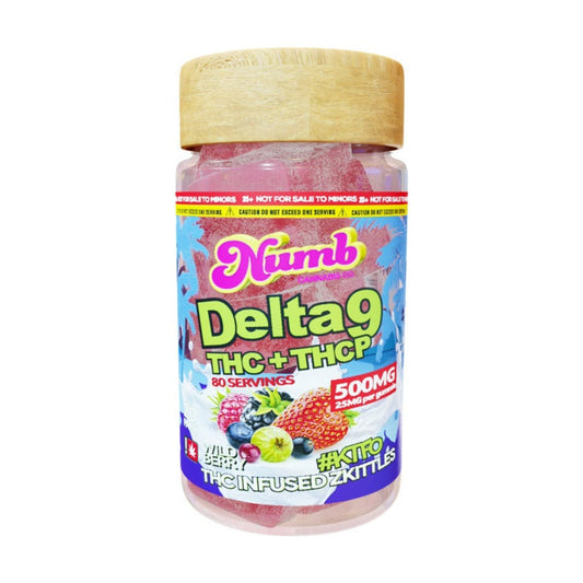 Numb Delta 9 Wildberry Gummies - 500mg
