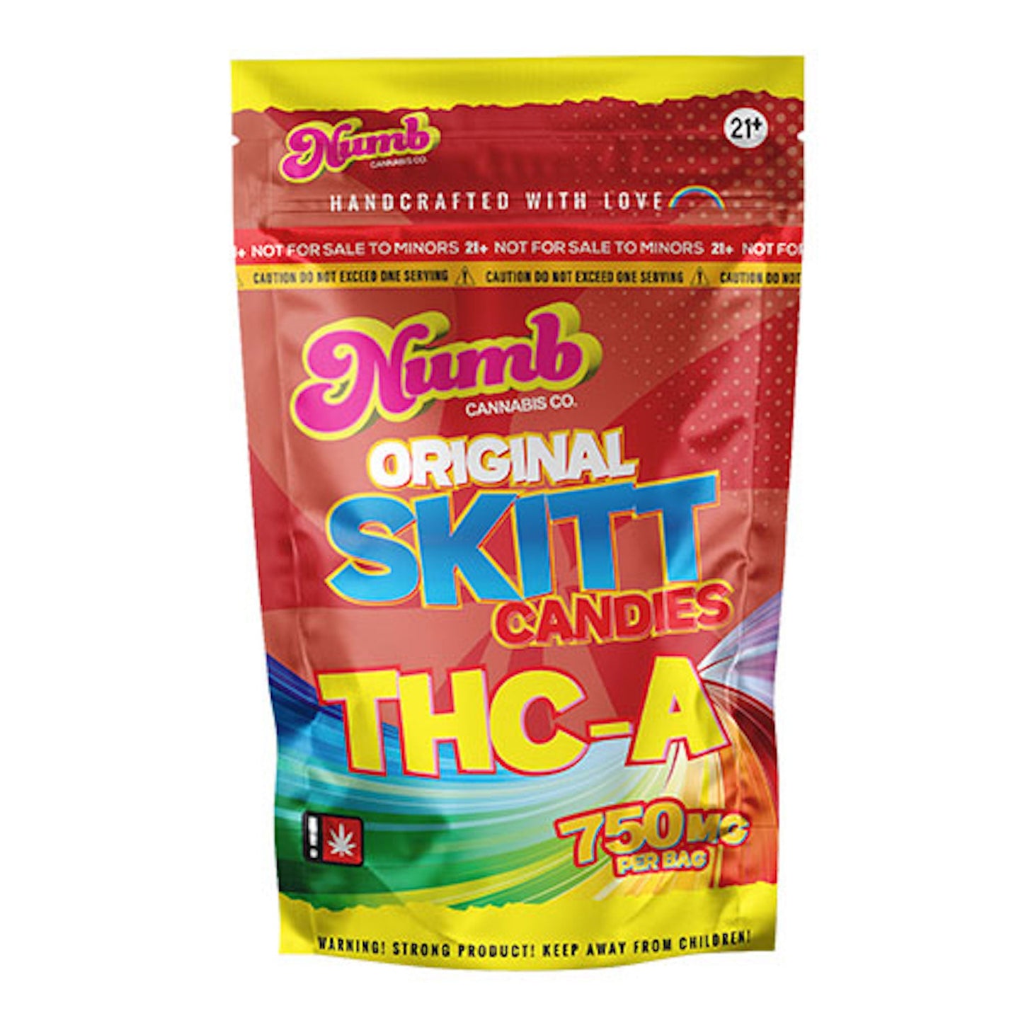 Numb Skitt THC-A Candies - 750mg Original