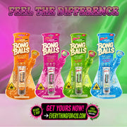 Numb x Everything 420 THC Bong Balls - Blueberry Blast (S)
