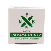 NYB THC-A Live Resin Dabs - 1000mg Papaya Runtz (S)