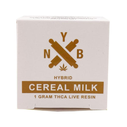 NYB THC-A Live Resin Dabs - 1000mg Cereal Milk (H)