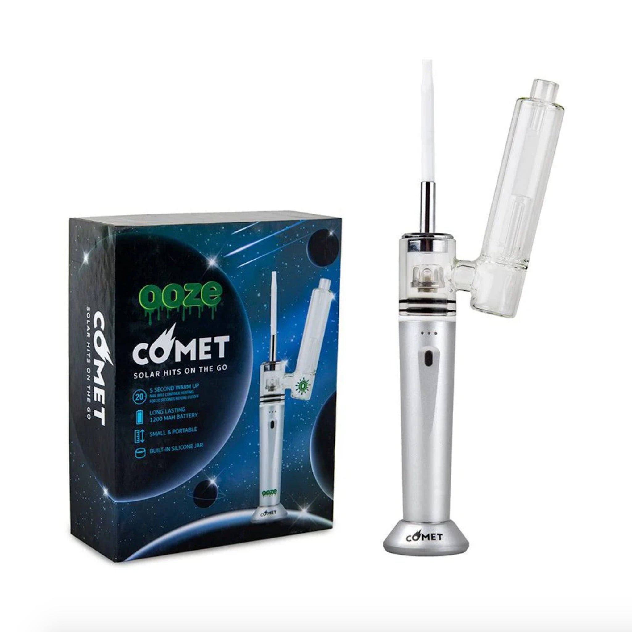 Ooze Comet E-Nail Kit - 1200mAh - Everything 420