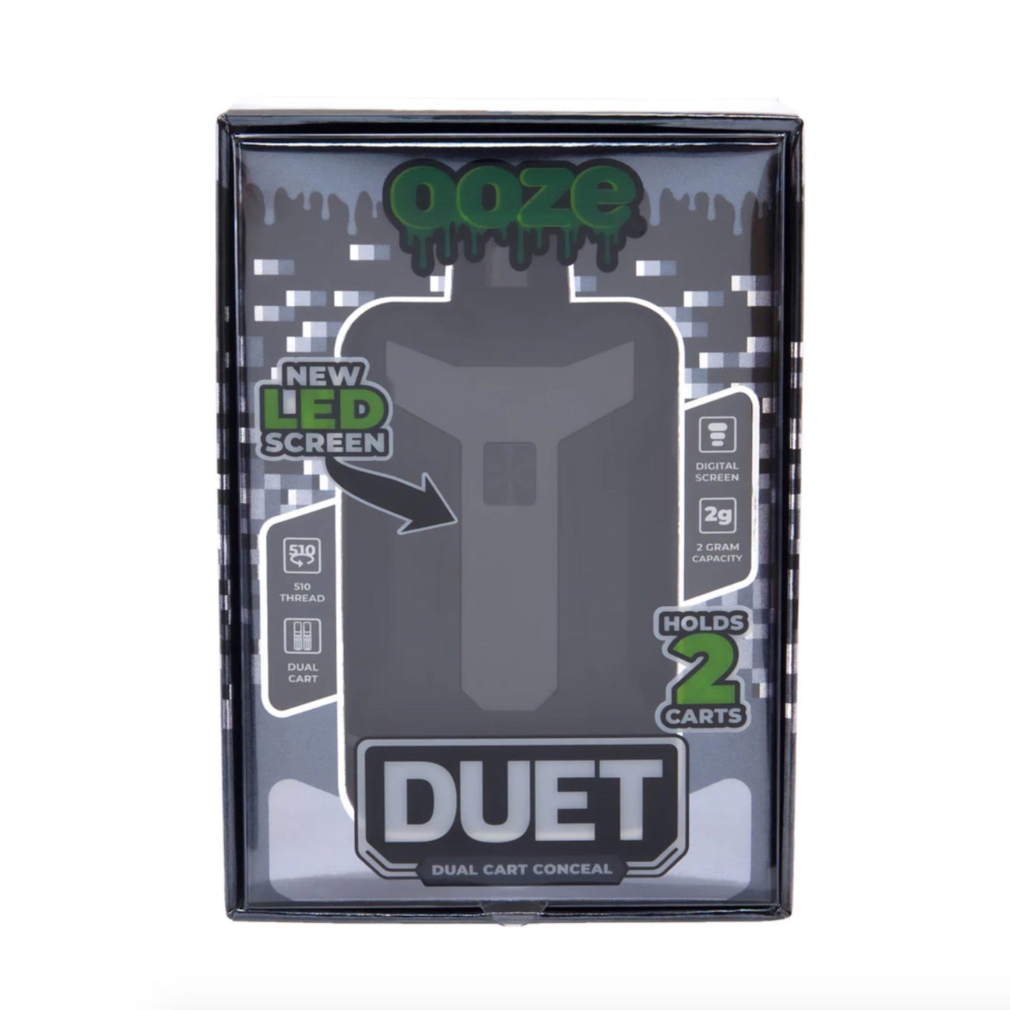 Ooze Duet 510 Thread Battery - 650mah