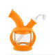 Ooze Kettle Silicone Bubbler Bong Orange