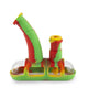 Ooze Steamboat Silicone Bubbler - 7in Rasta