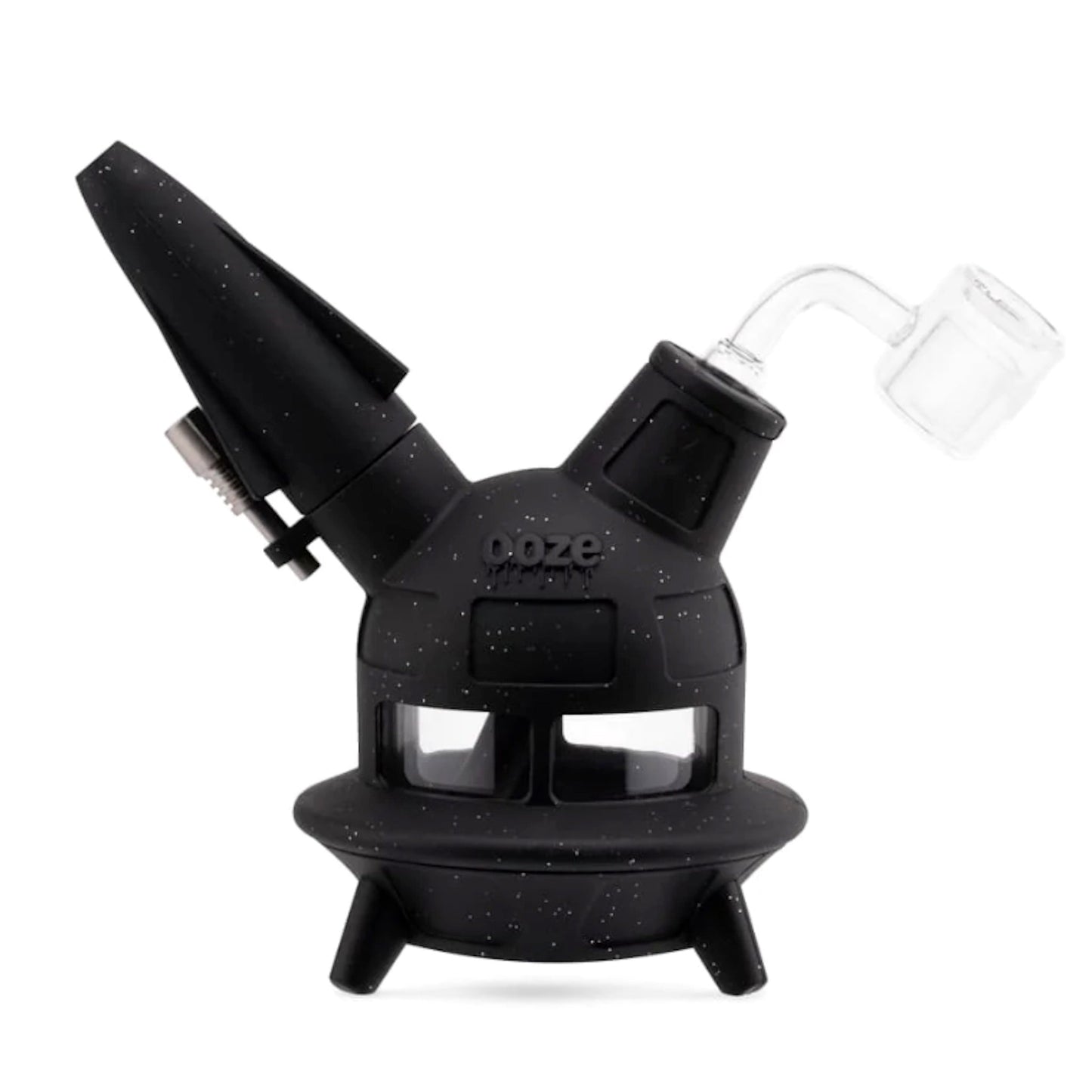 Ooze UFO Dab Rig - 6in Black