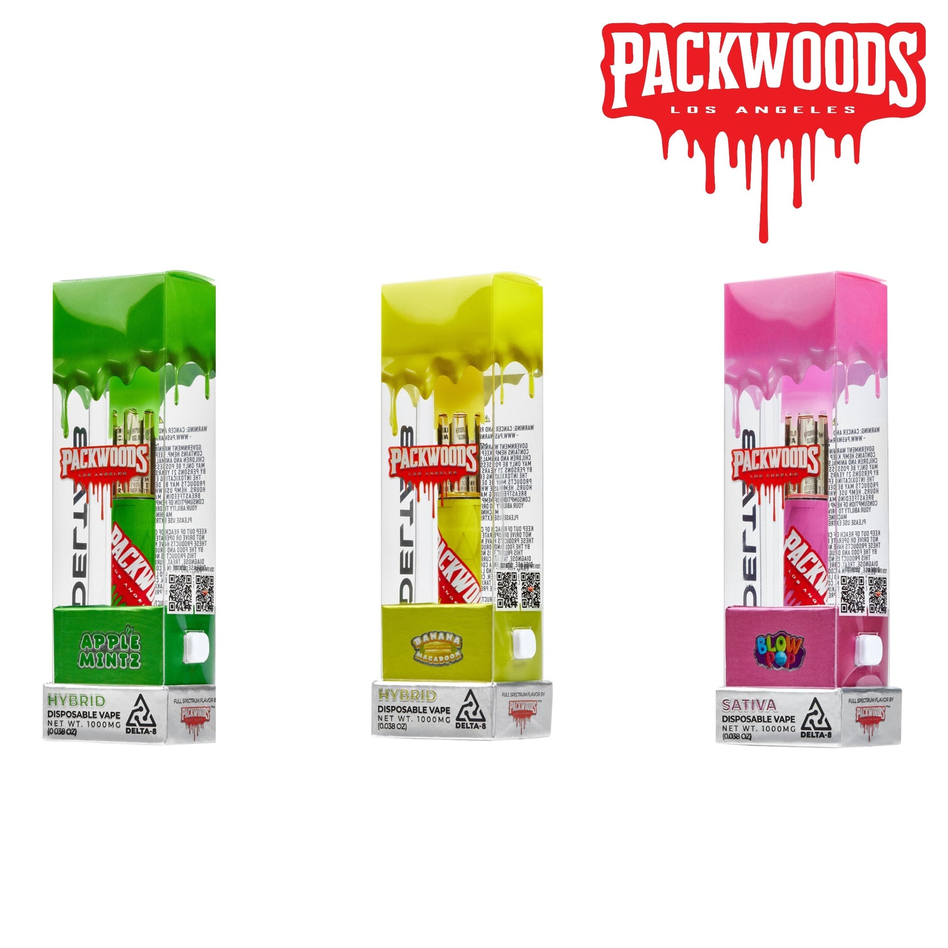 Packwoods Delta 8 Vaporizer - 1000mg - Everything 420 Packwoods Delta 8 Vaporizer - 1000mg - Everything 420