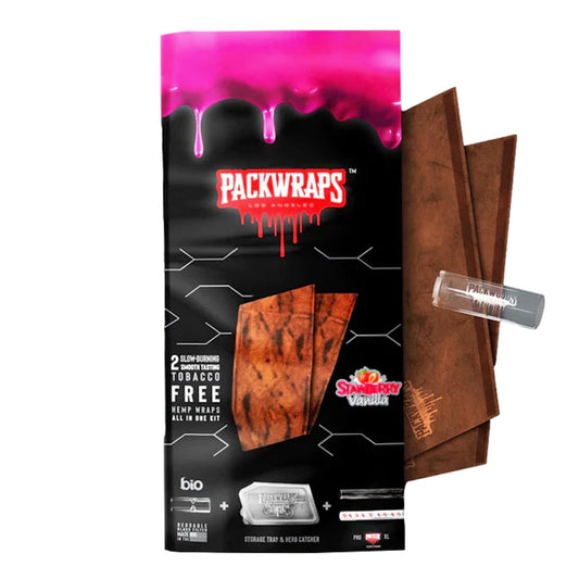 Packwraps Premium Wraps Strawberry Vanilla