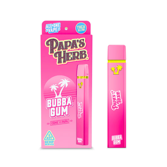 Papa's Herb THC Blend Device - 1000mg Bubba Gum