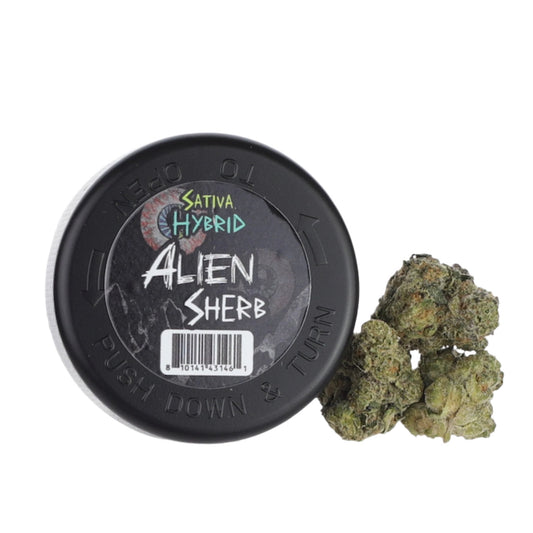 Peak Potent Exotic Alien Sherb THC-A Flower - 3.5g