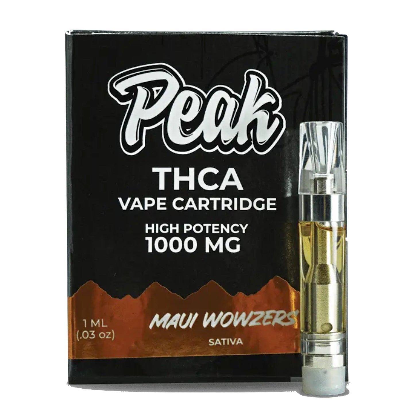 Peak THC-A Maui Wowzers Cartridge - 1000mg