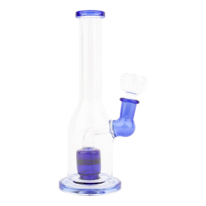 Perky Bottle Bong - 7in Blue