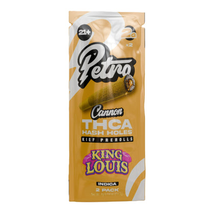 Petro Cannon THC-A Hash Holes - 2g (2ct) King Louis