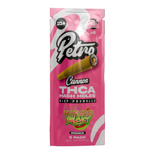 Petro Cannon THC-A Hash Holes - 2g (2ct) Watermelon Blast