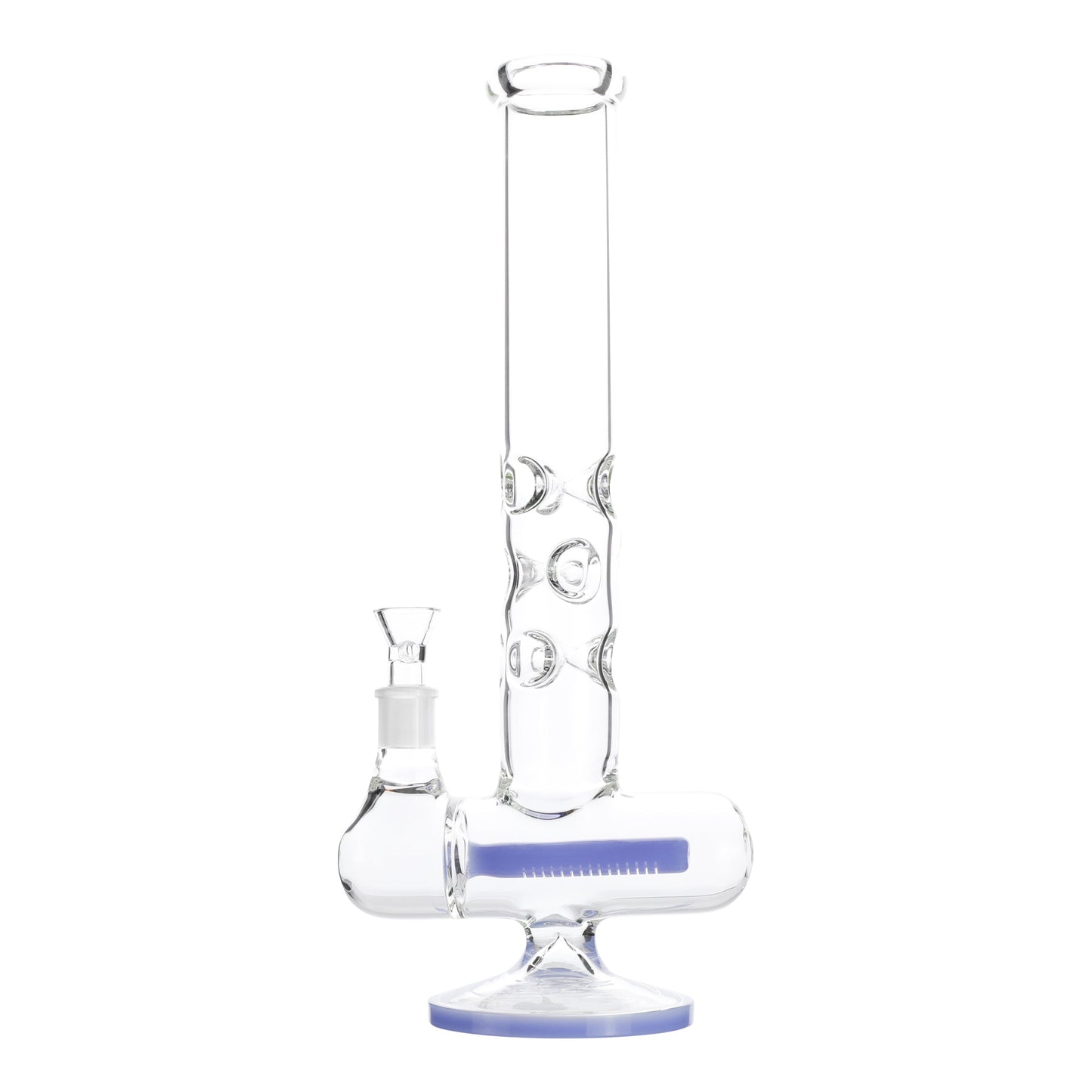 Pinched Inline Perc Bong - 16in