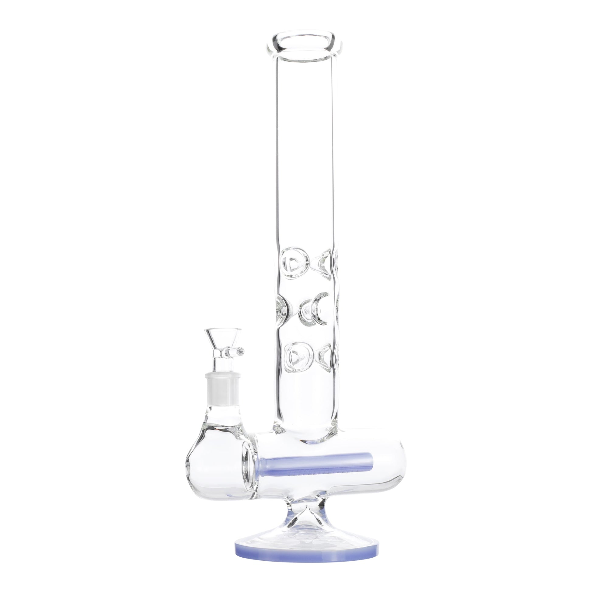 Pinched Inline Perc Bong - 16in