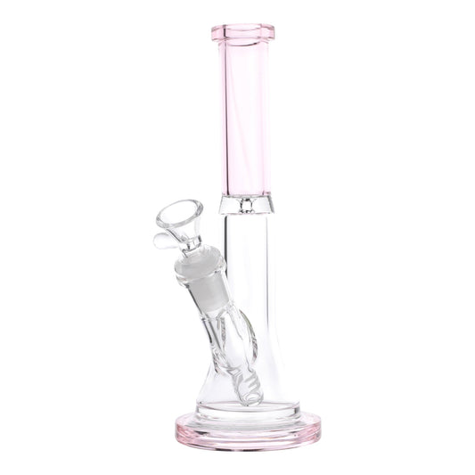 Pink Baseline Beaker Bong - 9in