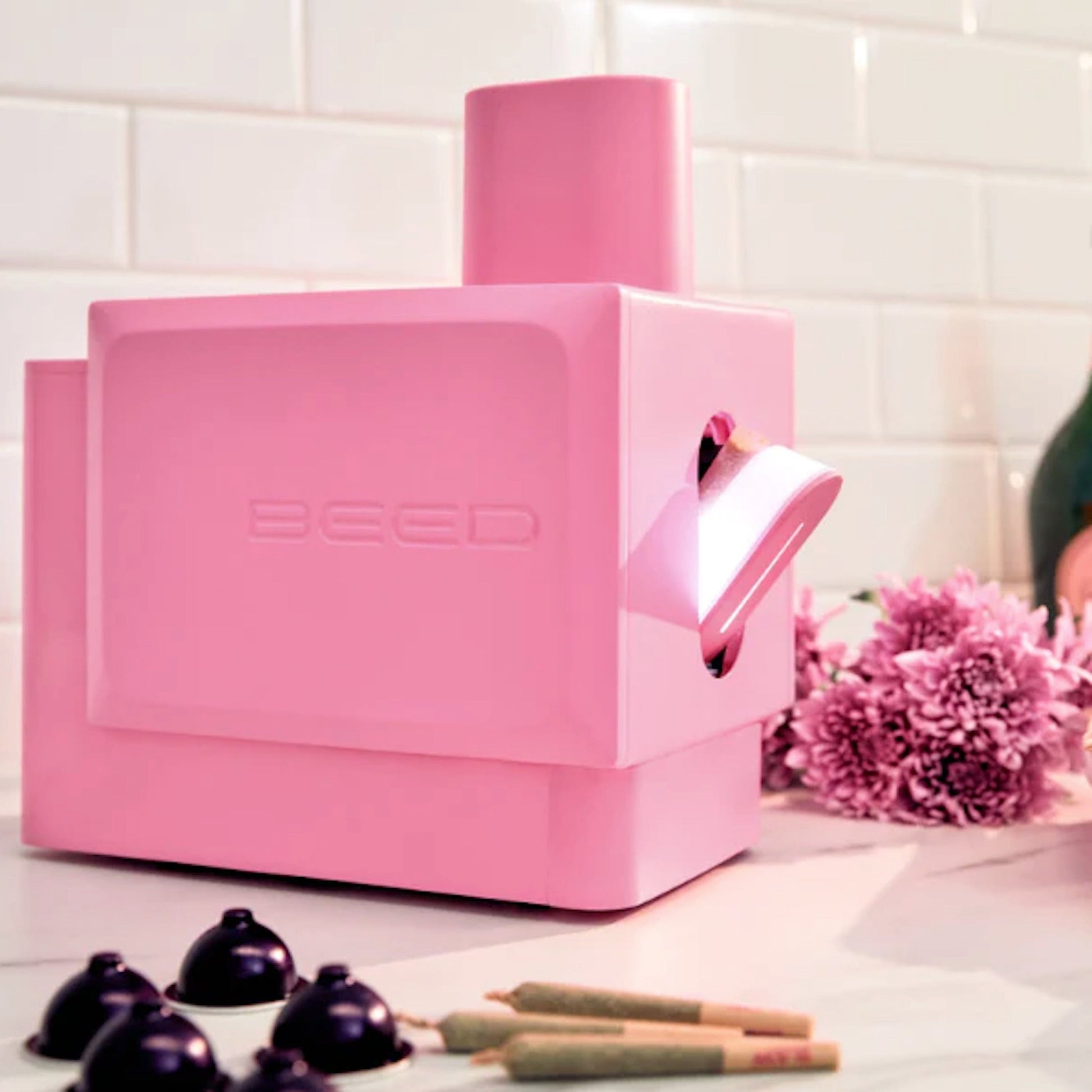 Pink Beed Automatic Joint Roller
