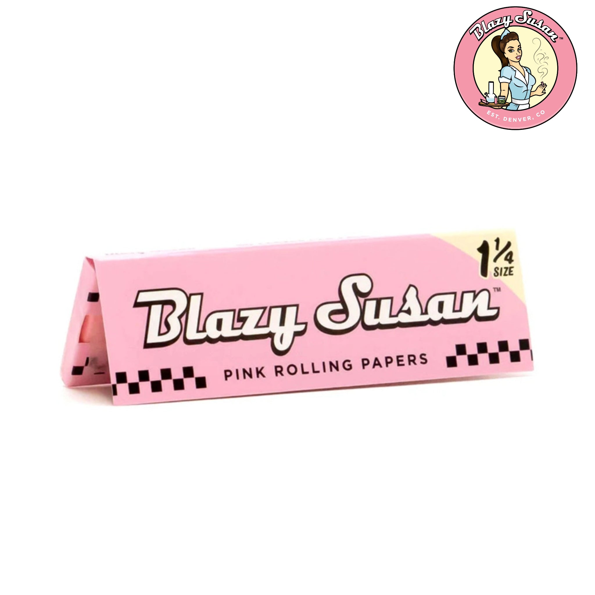 Pink Blazy Susan Rolling Papers - 2 Pack - Everything 420