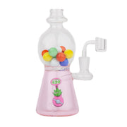 Pink Bubblegum Dab Rig - 8in