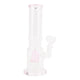 Pink Pinched Perc Bong - 7in