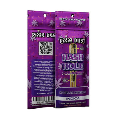 Pixie Dust Hash Hole Premium THC-A Pre-Rolls - 2g Cadillac Cookies (I)