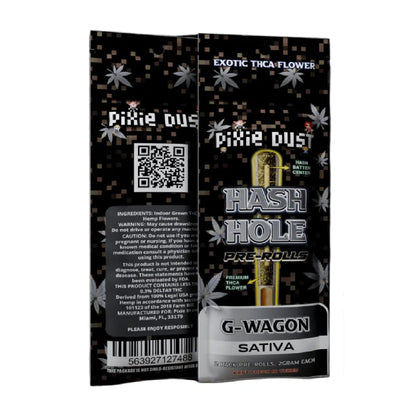 Pixie Dust Hash Hole Premium THC-A Pre-Rolls - 2g G-Wagon (S)