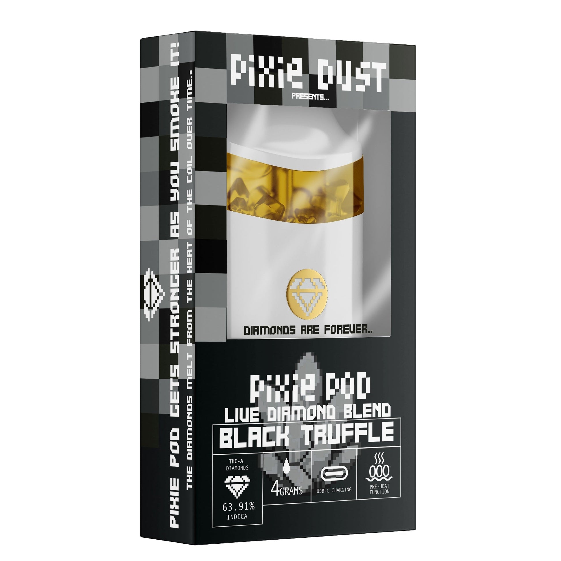 Pixie Pod Live Diamond THC-A Blend Vaporizer - 4g - Everything 420 Pixie Pod Live Diamond THC-A Blend Vaporizer - 4g - Everything 420