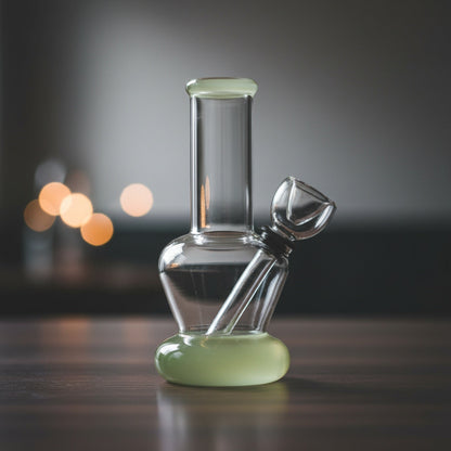 Portable Two Tone Carb Bong - 5in