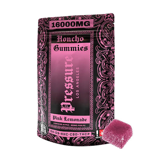 Pressure Honcho Blend Pink Lemonade Gummies - 16,000mg