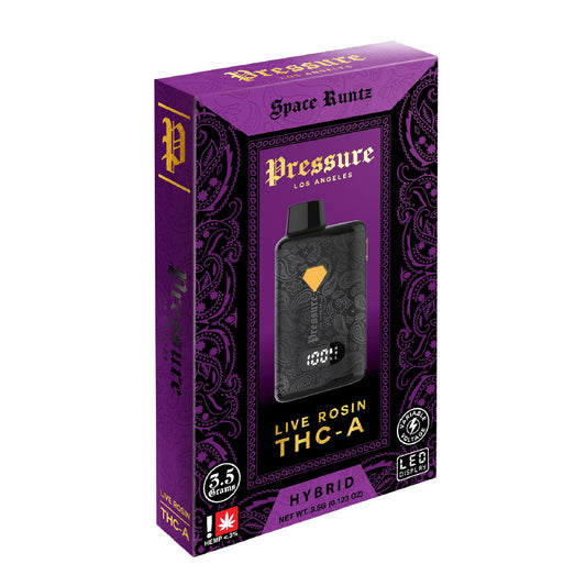 Pressure Live Rosin THC-A Vaporizer - 3500mg Space Runtz (H)