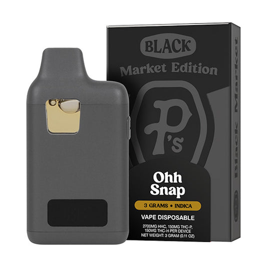Ps Black Market THC-P + THC-H Vaporizer - 3000mg Oh Snap (I)